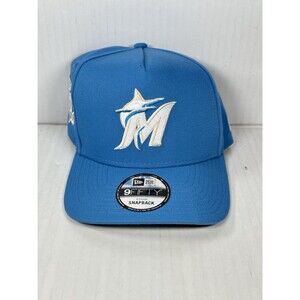 New Era Miami Marlins 9FIFTY A-Frame Snapback 30 Years Patch Hat Cap NWT